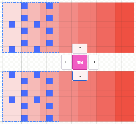 Fine-tuning the pattern position
